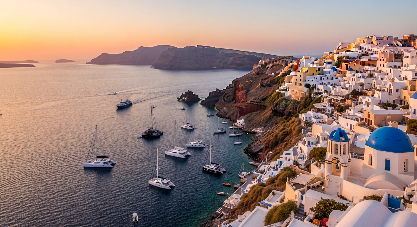 Santorini Boat Tours & Sunset Cruises